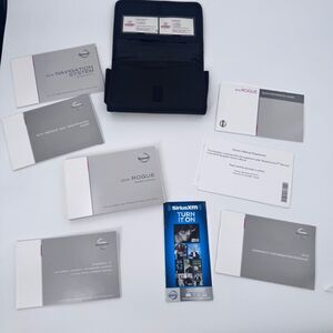 2016 Nissan Rogue Owners Manual Set OEM With Case Fast Shipping